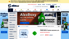 What Alza.cz website looked like in 2021 (3 years ago)