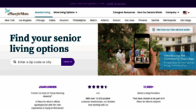 What Aplaceformom.com website looked like in 2021 (4 years ago)