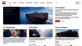What Apl.com website looked like in 2021 (4 years ago)