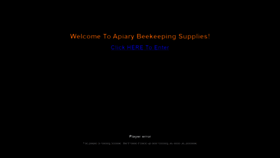 What Apiarybeekeepingsupplies.com website looked like in 2021 (3 years ago)