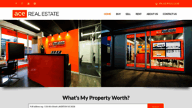 What Acerealestate.com.au website looked like in 2021 (3 years ago)