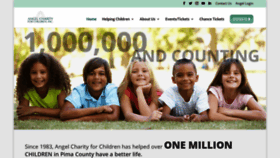 What Angelcharity.org website looked like in 2021 (3 years ago)