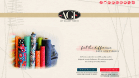 What Artgalleryfabrics.com website looked like in 2021 (3 years ago)