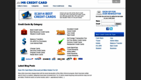 What Askmrcreditcard.com website looked like in 2021 (3 years ago)