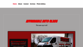 What Affordableautoglassllc.com website looked like in 2021 (3 years ago)