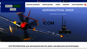 What Aero-parts.eu website looked like in 2021 (3 years ago)