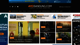 What Ayobandung.com website looked like in 2021 (3 years ago)