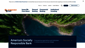 What Amalgamatedbank.com website looked like in 2021 (3 years ago)