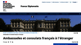 What Ambafrance.org website looked like in 2021 (3 years ago)