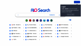 What Aiosearch.com website looked like in 2021 (3 years ago)