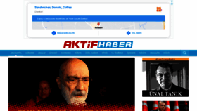 What Aktifhaber.com website looked like in 2021 (3 years ago)