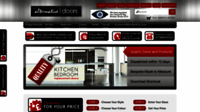 What Alternativedoors.co.uk website looked like in 2021 (4 years ago)