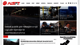 What Alsat.mk website looked like in 2021 (3 years ago)
