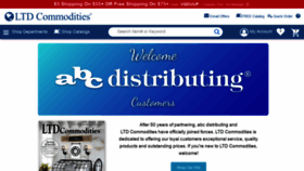 What Abcdistributing.com website looked like in 2021 (3 years ago)