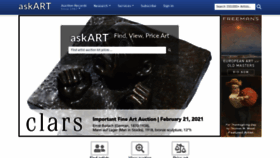 What Askart.com website looked like in 2021 (3 years ago)