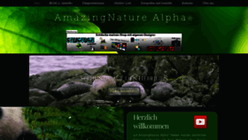 What Amazingnature-alpha.com website looked like in 2021 (3 years ago)