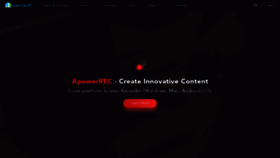 What Apowersoft.com website looked like in 2021 (3 years ago)