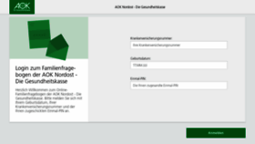 What Aok-famifb.de website looked like in 2021 (3 years ago)