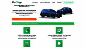 What Alterwego.fr website looked like in 2021 (3 years ago)