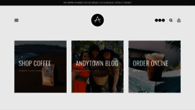 What Andytownsf.com website looked like in 2021 (3 years ago)