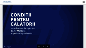 What Airmoldova.md website looked like in 2021 (3 years ago)