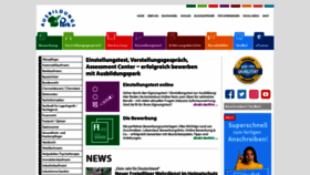 What Ausbildungspark.com website looked like in 2021 (3 years ago)