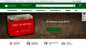 What Akkumag.ru website looked like in 2021 (3 years ago)