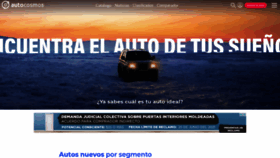 What Autocosmos.com.ec website looked like in 2021 (3 years ago)