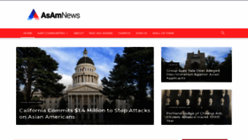 What Asamnews.com website looked like in 2021 (3 years ago)