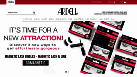 What Ardellshop.com website looked like in 2021 (3 years ago)
