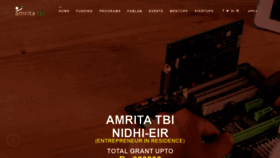 What Amritatbi.com website looked like in 2021 (3 years ago)