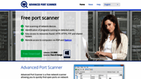 What Advanced-port-scanner.com website looked like in 2021 (4 years ago)
