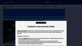 What Aamulehti.fi website looked like in 2021 (3 years ago)
