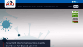 What Arber.de website looked like in 2021 (3 years ago)