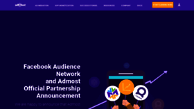 What Admost.com website looked like in 2021 (3 years ago)