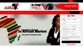 What Africa-business.com website looked like in 2021 (3 years ago)