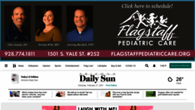 What Azdailysun.com website looked like in 2021 (3 years ago)
