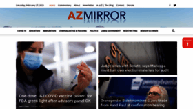 What Azmirror.com website looked like in 2021 (3 years ago)