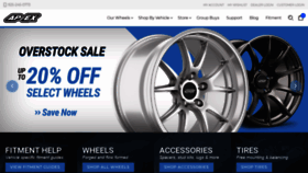 What Apexraceparts.com website looked like in 2021 (3 years ago)