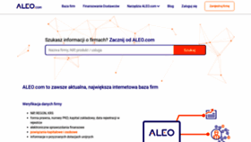 What Aleo.com website looked like in 2021 (3 years ago)