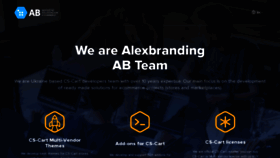 What Alexbranding.com website looked like in 2021 (3 years ago)