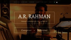 What Arrahman.com website looked like in 2021 (3 years ago)