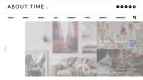 What Abouttimemagazine.co.uk website looked like in 2021 (3 years ago)