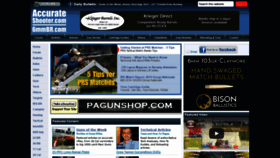 What Accurateshooter.com website looked like in 2021 (3 years ago)