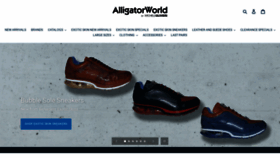 What Alligatorworld.com website looked like in 2021 (3 years ago)