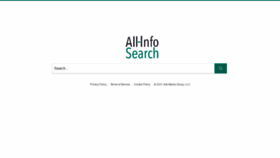 What Allinfosearch.com website looked like in 2021 (3 years ago)