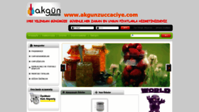 What Akgunzuccaciye.com website looked like in 2021 (3 years ago)