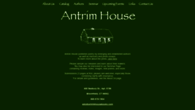 What Antrimhousebooks.com website looked like in 2021 (3 years ago)