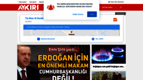 What Aykiri.com.tr website looked like in 2021 (3 years ago)