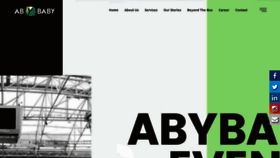 What Abybaby.co.in website looked like in 2021 (3 years ago)